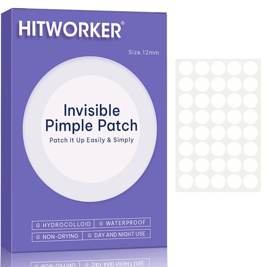 Invisible Waterproof Hydrocolloid Acne Patches | All Skin Types Acne Patch Peaceful Pleasures Health and Wellness 40PCS
