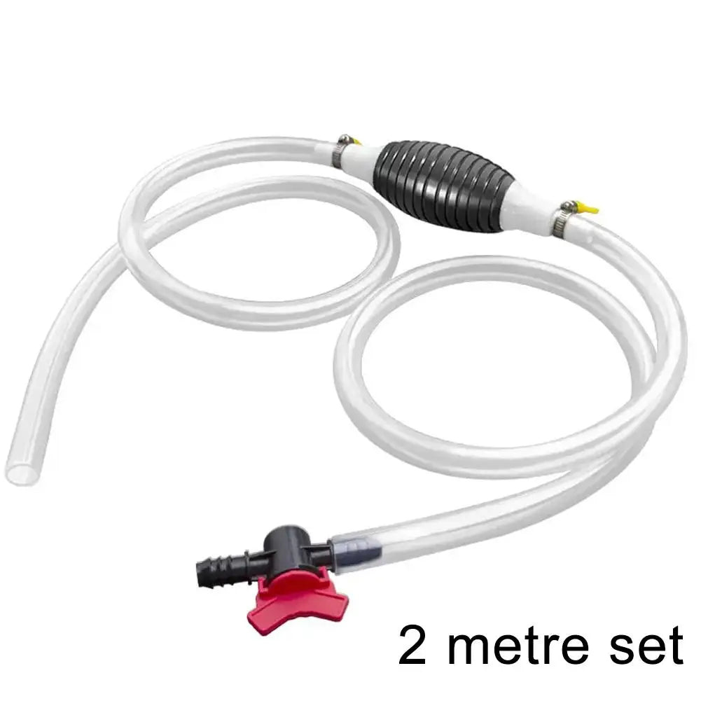 Handy Manual Gas Oil Pump for Fuel Transfer Peaceful Pleasures Health and Wellness A