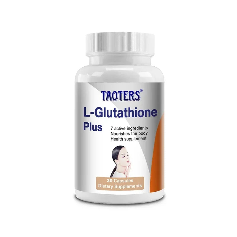 L-Glutathione 100mg Capsules | Skin, Immune & Anti-Aging Support