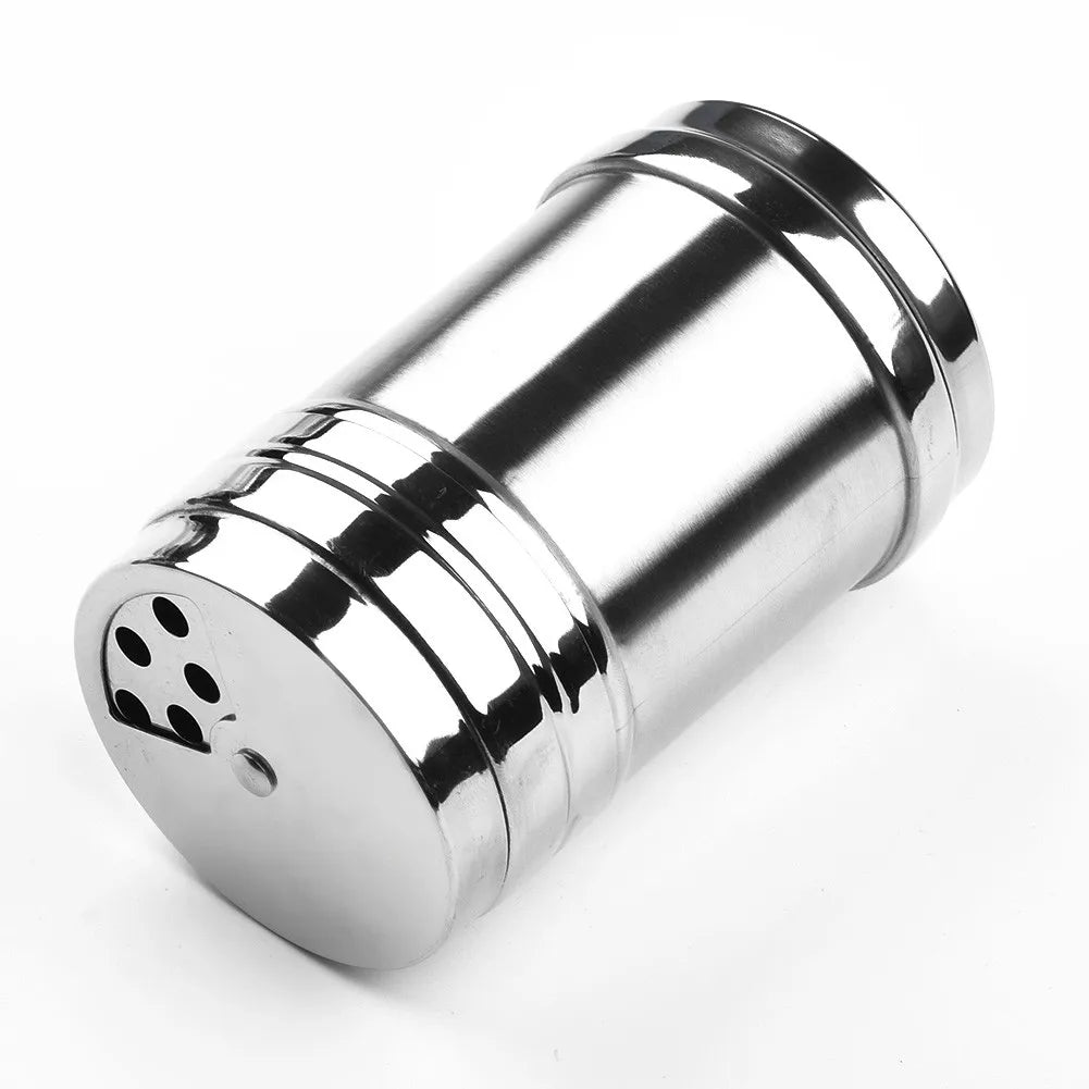 Stainless Steel Barbecue Spice Jars Salt Shaker Pepper Bottle Flour