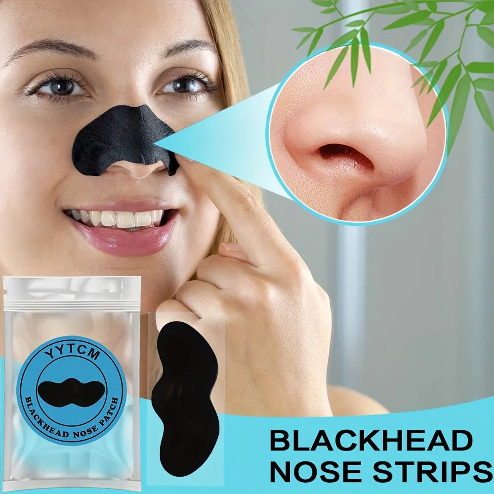 Witch Hazel Bamboo Charcoal Nose Strips – 30 Pack
