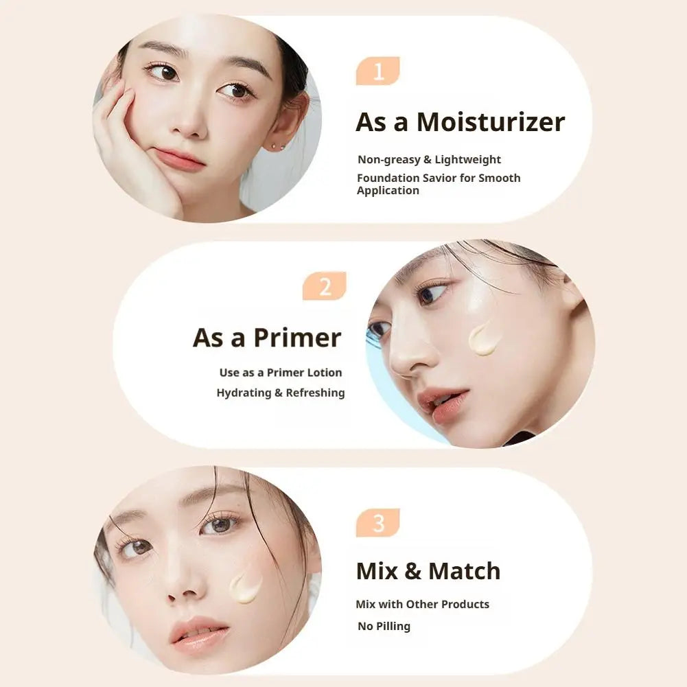 Apply the cream before makeup, moisturizing foundation cream - lasting moisturizing, creating a natural foundation Peaceful Pleasures Health and Wellness