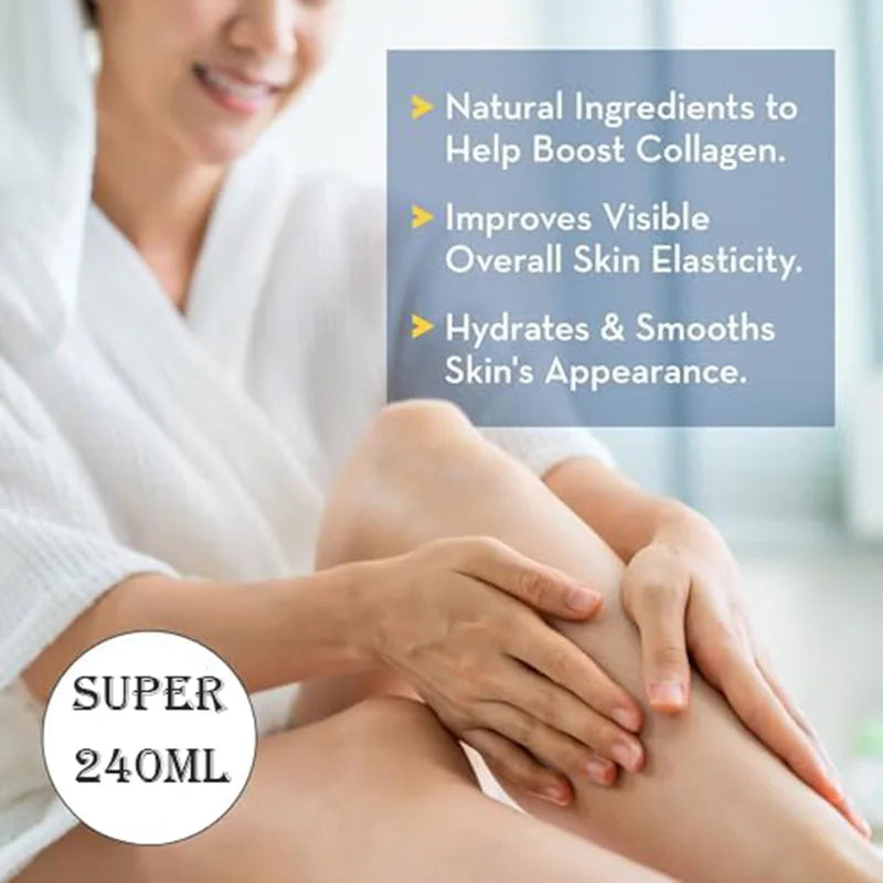 240ml Tightening Body Oil Nourishing Lifting Firming Smooth Anti Cellulite Lightening Improve Dry Brightening Skin Care Massage Peaceful Pleasures Health and Wellness