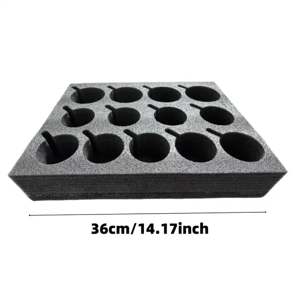 13-Slot Foam Cup Holder Tray for RV, Camper & Caravan