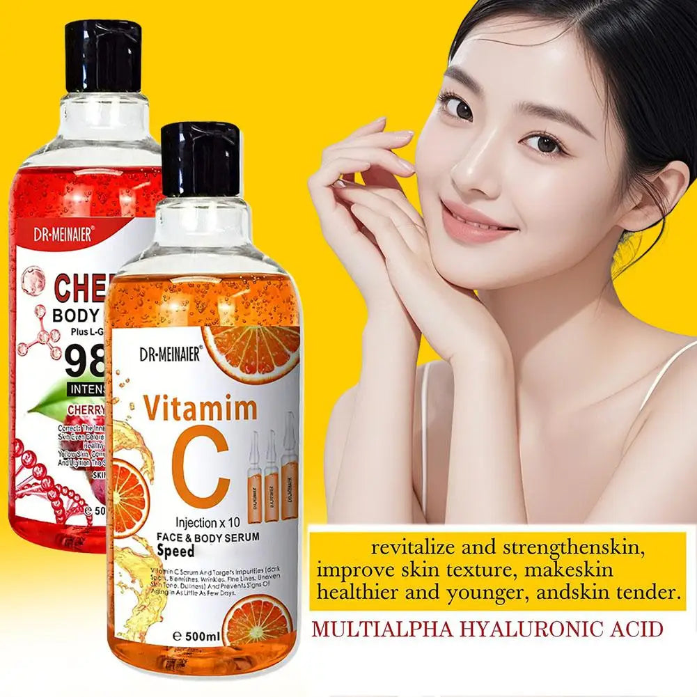 Vitamin C AHA Arbutin Turmeric Brightening Face & Body Serum