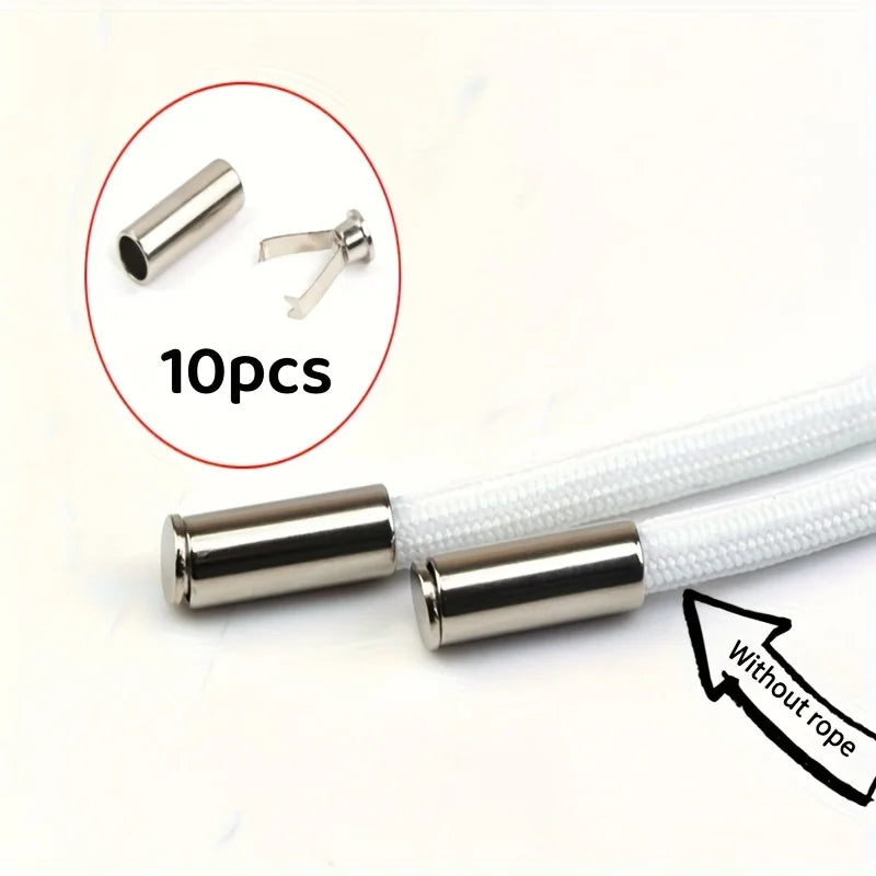 Metal Rope Buckle Waistband Accessories Hoodies Pants Drawstring