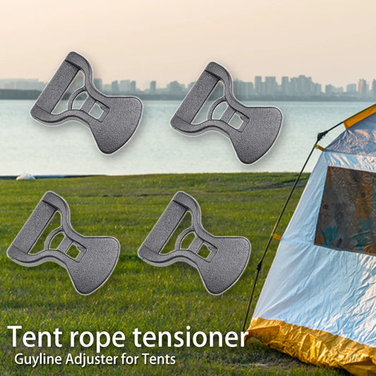 10-Pack Adjustable Tent Canopy Windproof Rope Buckle Clips Tent Canopy Clips Peaceful Pleasures Health and Wellness