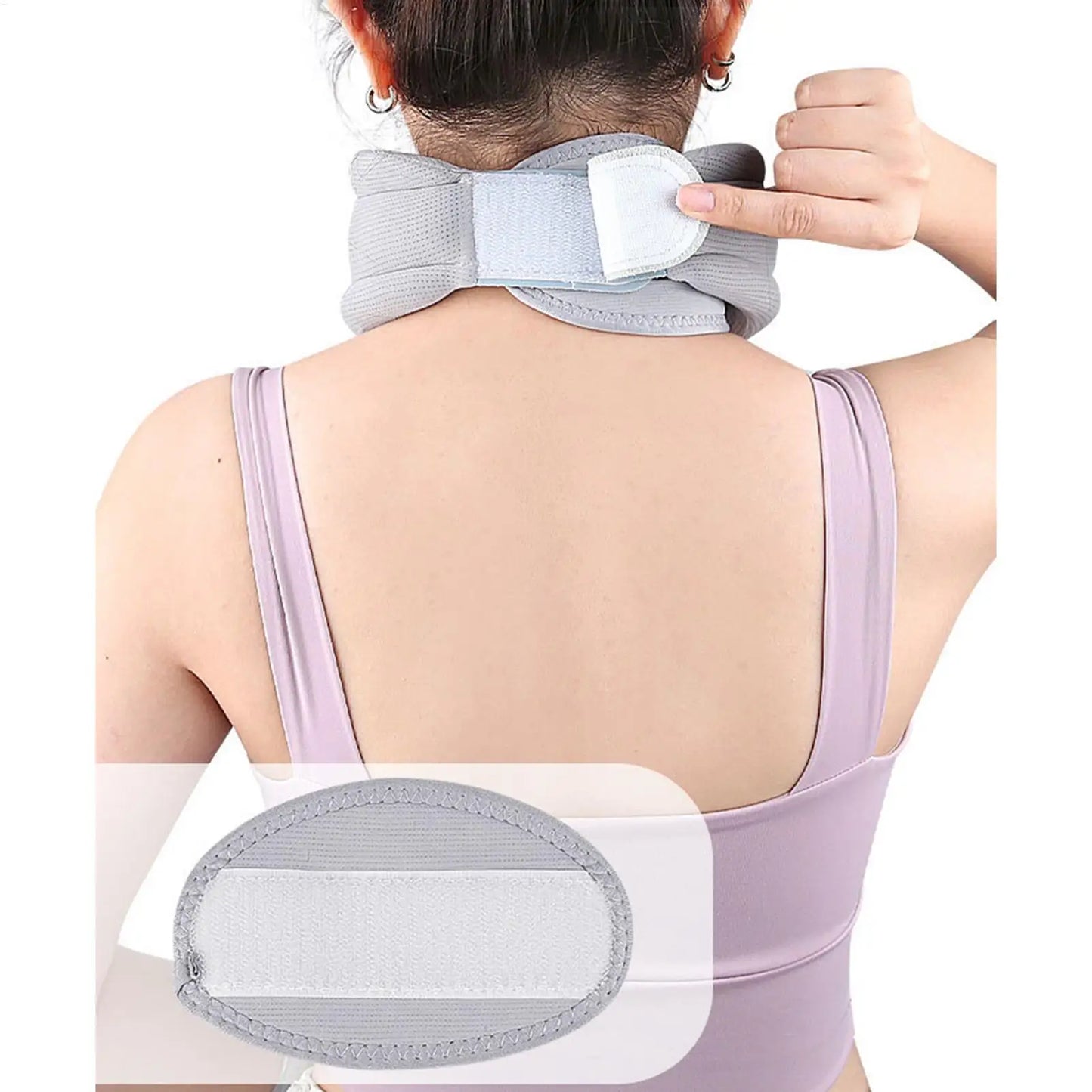 Adjustable Soft Foam Neck Brace – Cervical Collar Support
