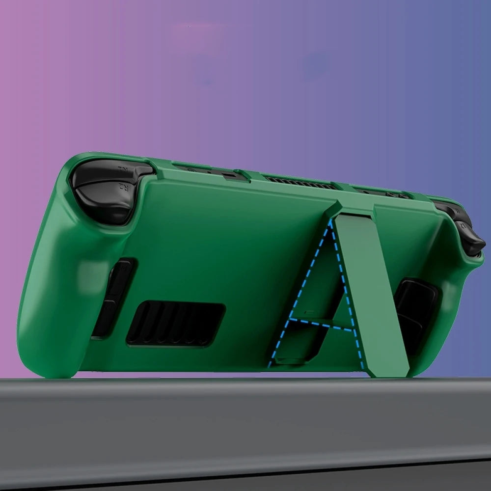 Suitable For Steam Deck Skin-Friendly Feel For Steam Deck Oled Colorful PC Protective Case With Stand Game Console Accessories Peaceful Pleasures Health and Wellness
