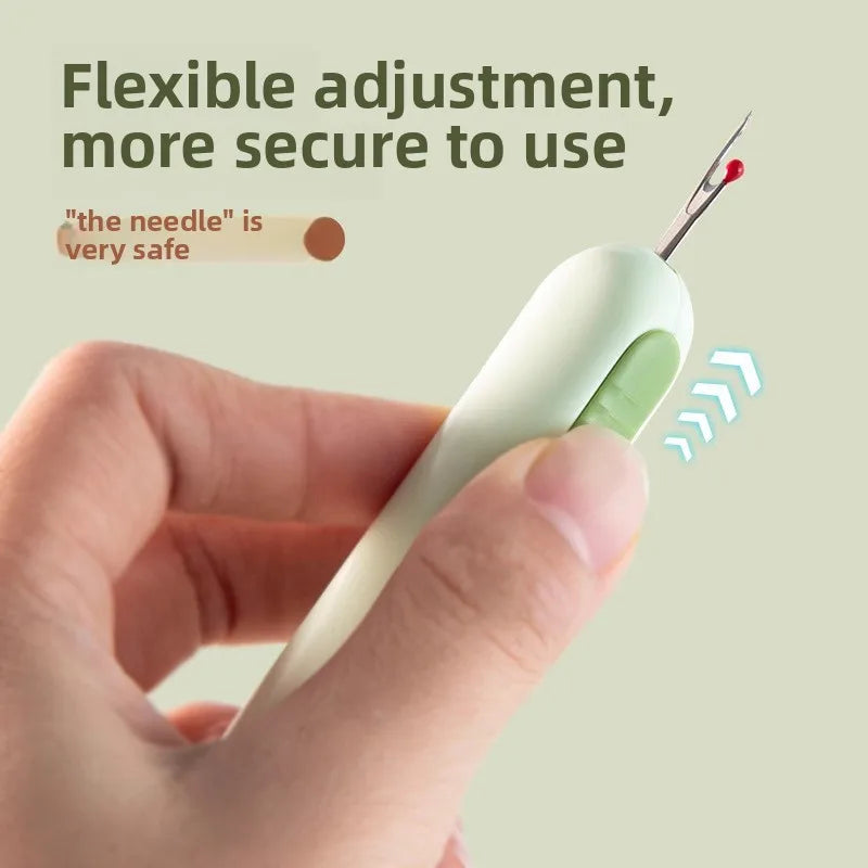 2-in-1 Needle Threader & Thread Cutter | Sewing Tool