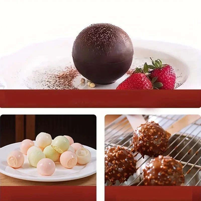 Silicone Egg Custard Filling Mold Dumpling Cake Decoration Tool Chocolate Ice Cubes Mousse Dessert Mold Peaceful Pleasures Health and Wellness
