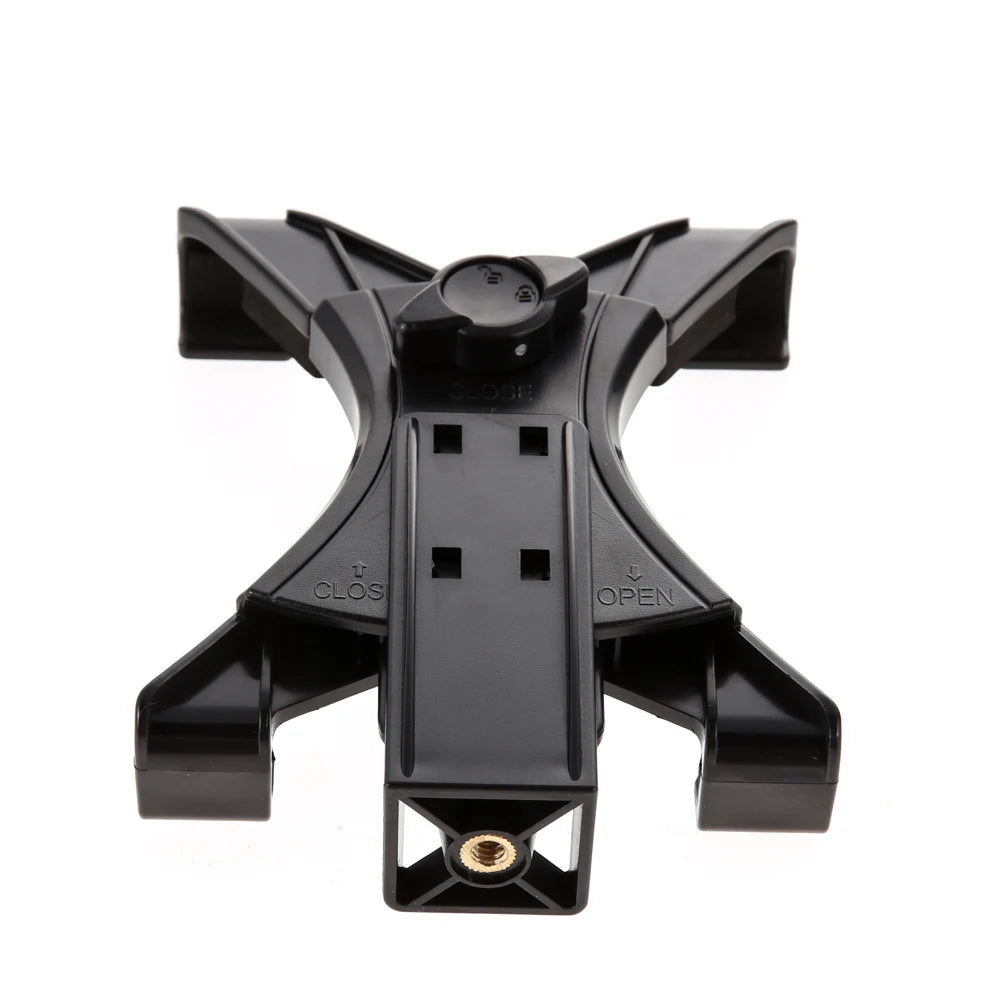Universal Tablet Tripod Mount Clamp with 1/4" Thread Adapter Peaceful Pleasures Health and Wellness