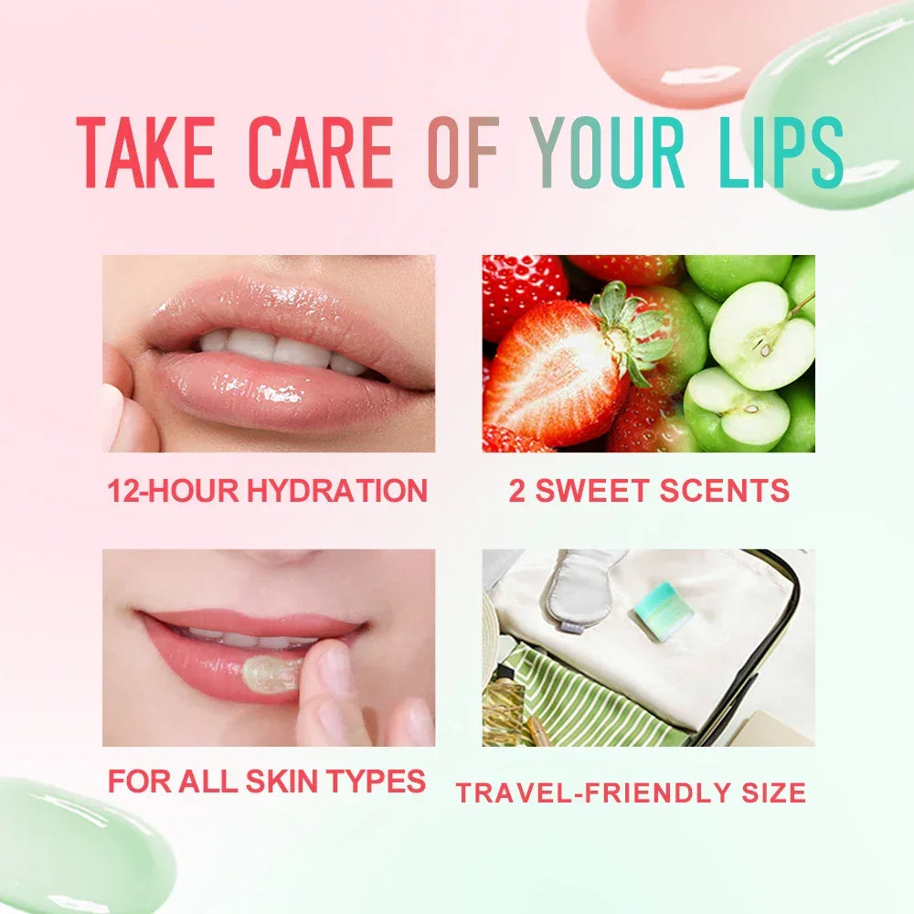 LIYALAN Lip Sleeping Mask – Overnight Lip Treatment 25g Peaceful Pleasures Health and Wellness