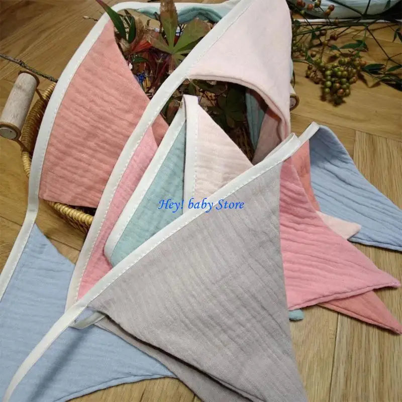 Multicolor Pennant Bunting Garland Flag | Baby Shower & Photos