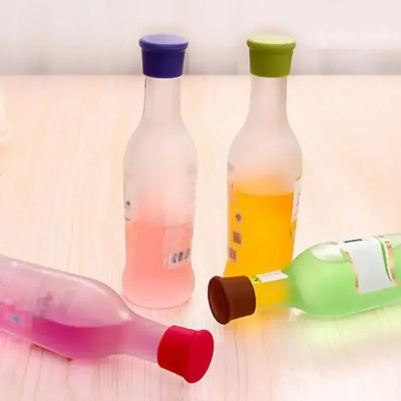 Silicone Bottle Stopper Cap – Food Grade Wine & Beer Seal