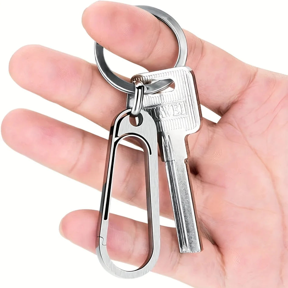 10 Split Key Rings Keyrings Bulk Flat Keychain Ring Home Car Keys Bag