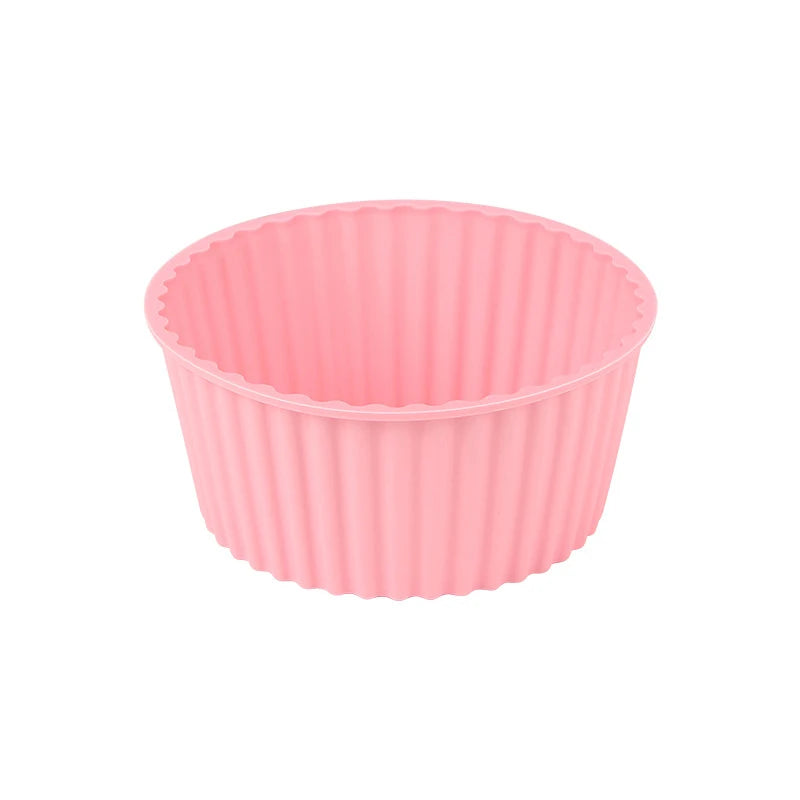 2-Pack Food Grade Silicone Cupcake Muffin Baking Molds – Non-Stick