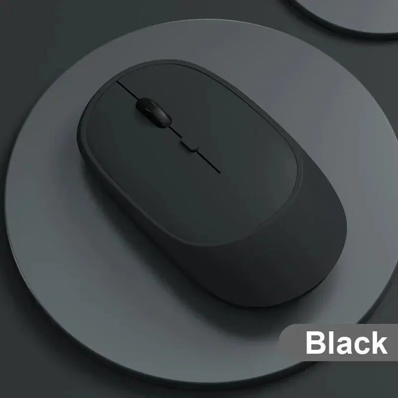 2.4Gh Wireless Gaming Mouse Dual Modes Bluetooth Ultra-Low Power Consumption,Compatible With PC Mac Computers Laptops Mute Peaceful Pleasures Health and Wellness SB138BK-B