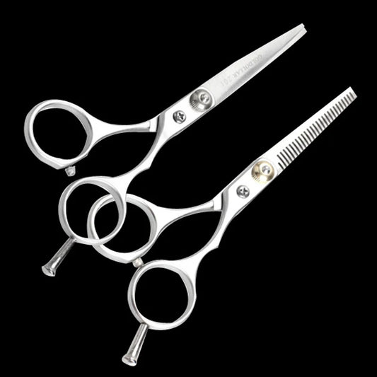 Professional Hair Cutting Scissors & Thinning Shears | Stainless Steel Hair Cutting Scissors Peaceful Pleasures Health and Wellness