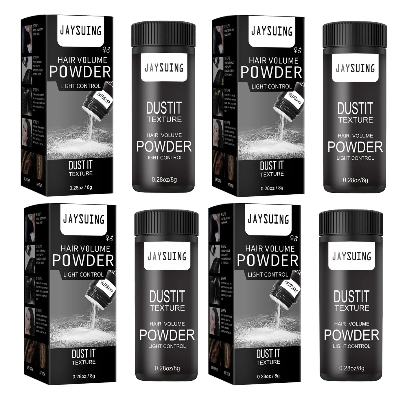 Jaysuing Hair Volumizing Texturizing Powder – Matte Finish