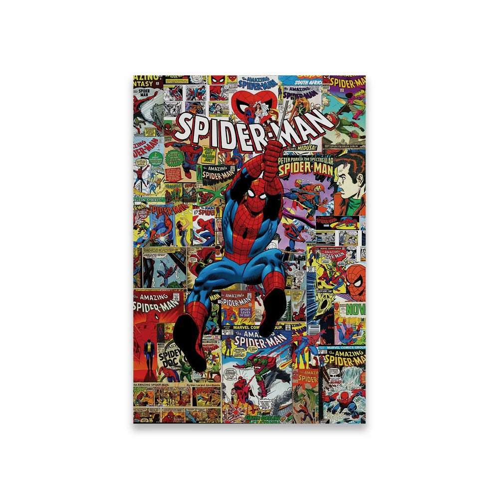 Deadpool Wolverine Poster Disney Movie Comic Art Prints Venom Canvas Painting Thor Wall Art Decor Artwork Home Room Decor Peaceful Pleasures Health and Wellness 3 20x30cm