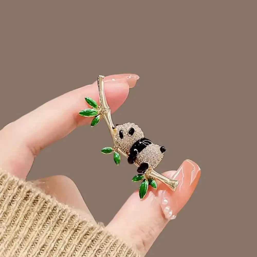 New Artistic National Trend Lion Dance Brooch Chinese Red Festive Three Dimensional Flower Shaped Brooch Inlaid Coat Pin Brooch Peaceful Pleasures Health and Wellness