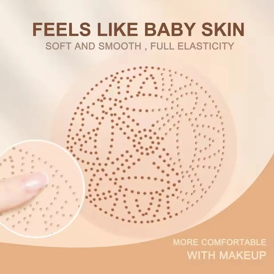 Mushroom Head Air Cushion, CC Cream Natural Moisturizing Foundation Concealer Whitening Oil-control Makeup Cosmetics BB Cream Peaceful Pleasures Health and Wellness