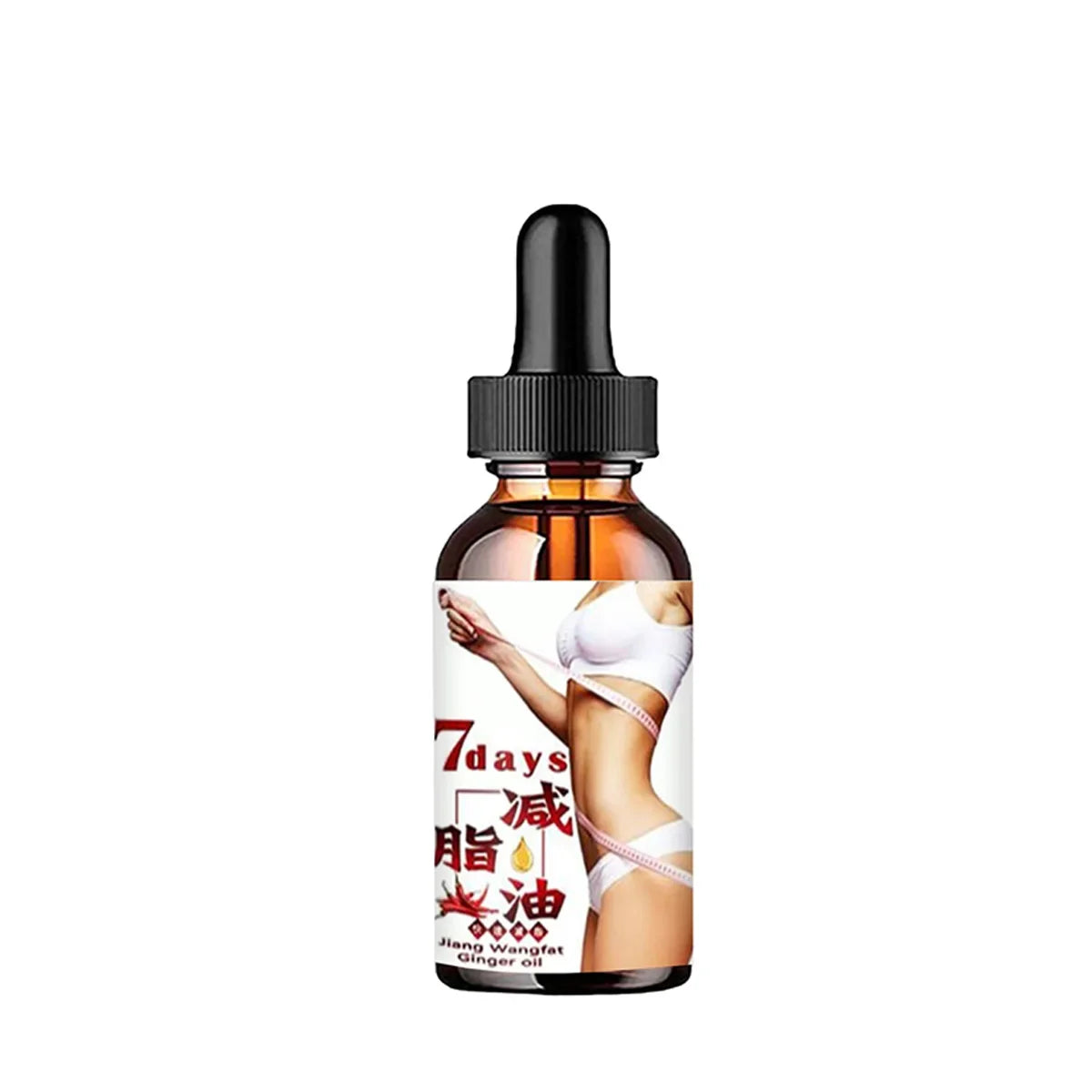7-Day Weight Loss Oil Ginger Waist Abdominal Massage Essential Oil Tightens and Shapes to Make Your Body Look Healthier Peaceful Pleasures Health and Wellness