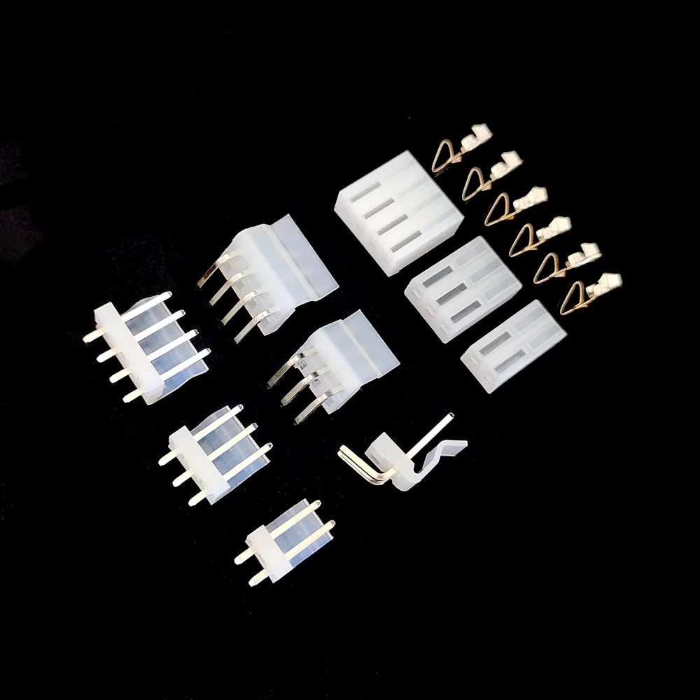 10Sets CH3.96 Connector 3.96mm Straight / Bent Pin Socket 2/3/4/5/6/7/8/9/10P ( Plug Male + Female + Terminal ) Kit Peaceful Pleasures Health and Wellness