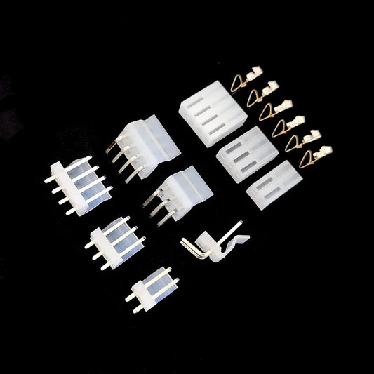 10Sets CH3.96 Connector 3.96mm Straight / Bent Pin Socket 2/3/4/5/6/7/8/9/10P ( Plug Male + Female + Terminal ) Kit Peaceful Pleasures Health and Wellness