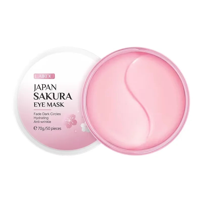 LAIKOU Sakura Snail Eye Mask – Dark Circles & Hydration