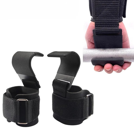 Weight Lifting Hook Grips & Wrist Wraps | Gym Power Straps Lifting Hook Grips Peaceful Pleasures Health and Wellness