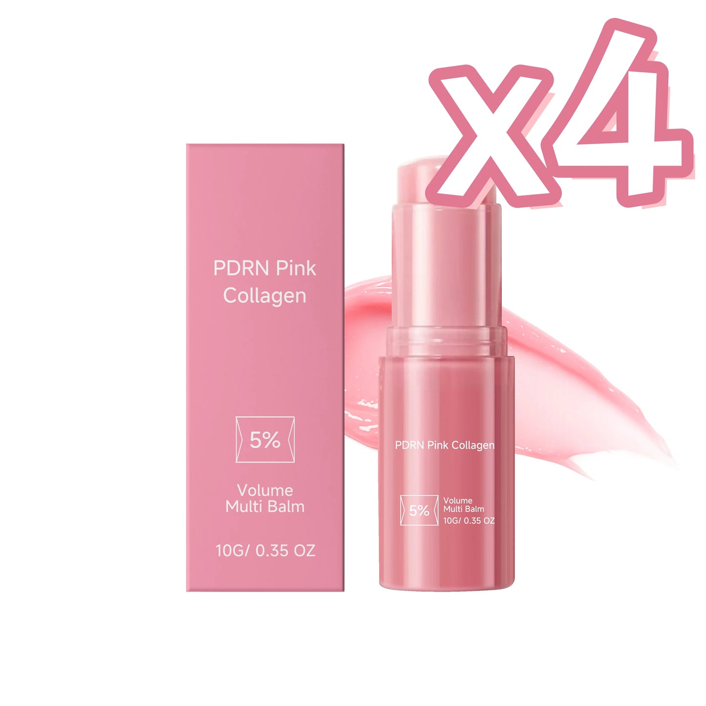 PDRN Collagen Multi Balm for Radiant Skin Peaceful Pleasures Health and Wellness 10g boxed x 4