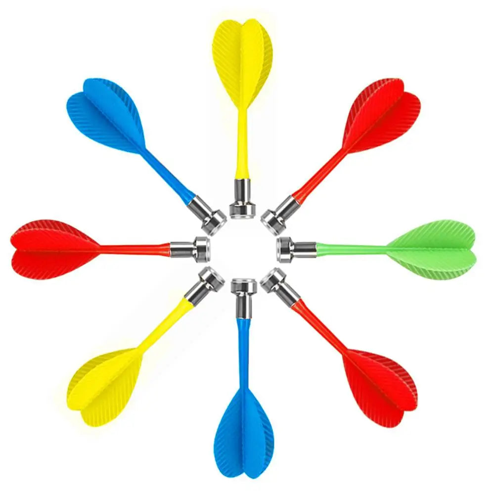 12-Piece Kids Magnetic Darts Set – Safe Indoor Dartboard Game