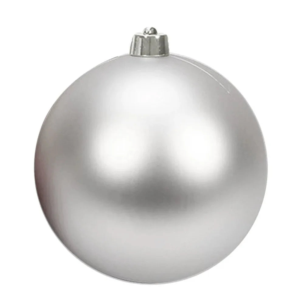 15cm Matte Christmas Ball Ornament | Holiday Ceiling Decor