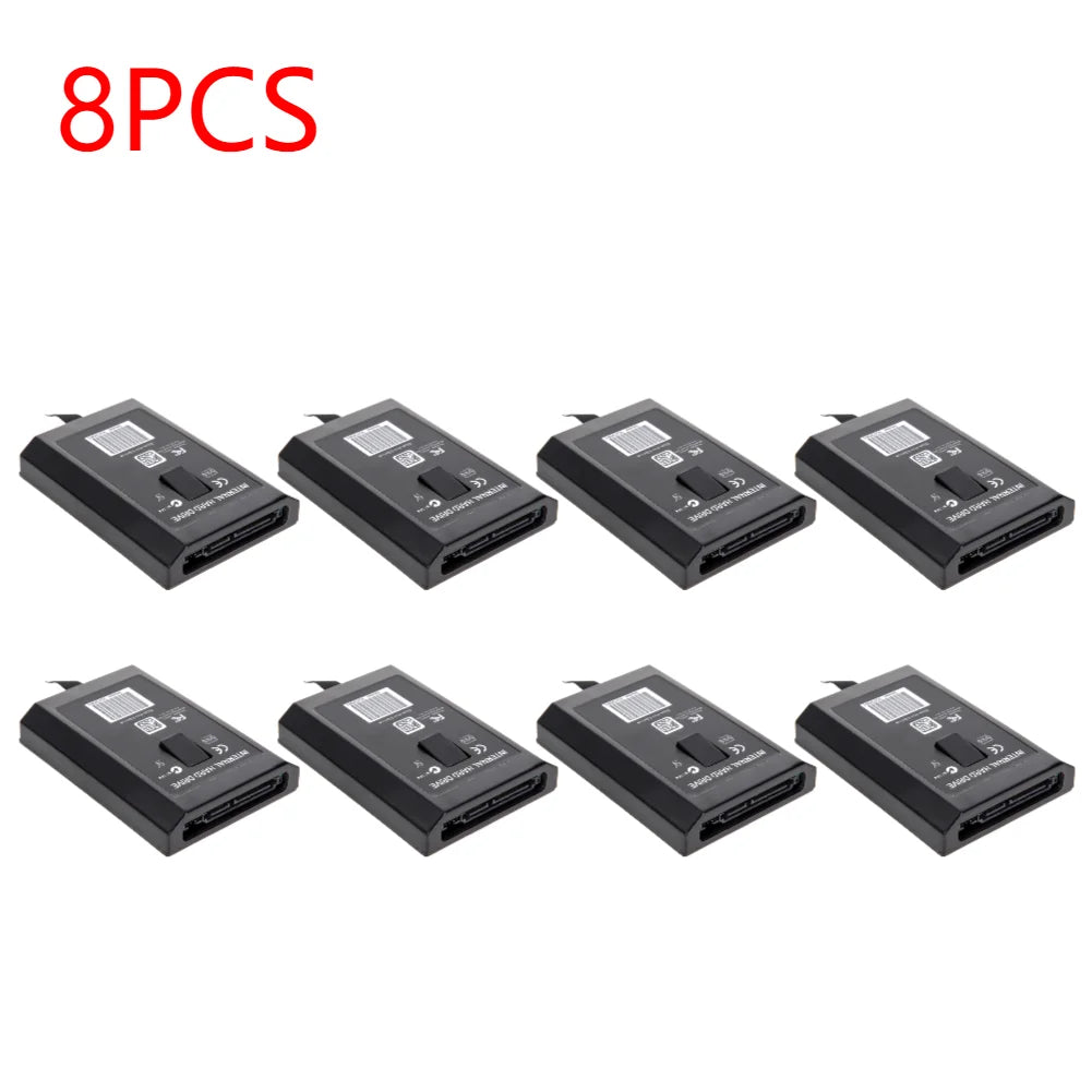 10-1pcs HDD Internal Case for XBOX 360 Slim 20GB 250GB HDD Hard Disk Drive Box Game Accessories Replacement for XBOX 360 Slim Peaceful Pleasures Health and Wellness 8pcs