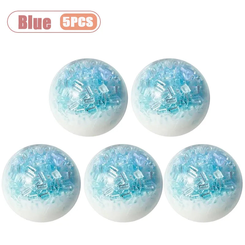Crushed Ice Squishy Fidget Ball 1-20PCS | Soft Sensory Squeeze Toy
