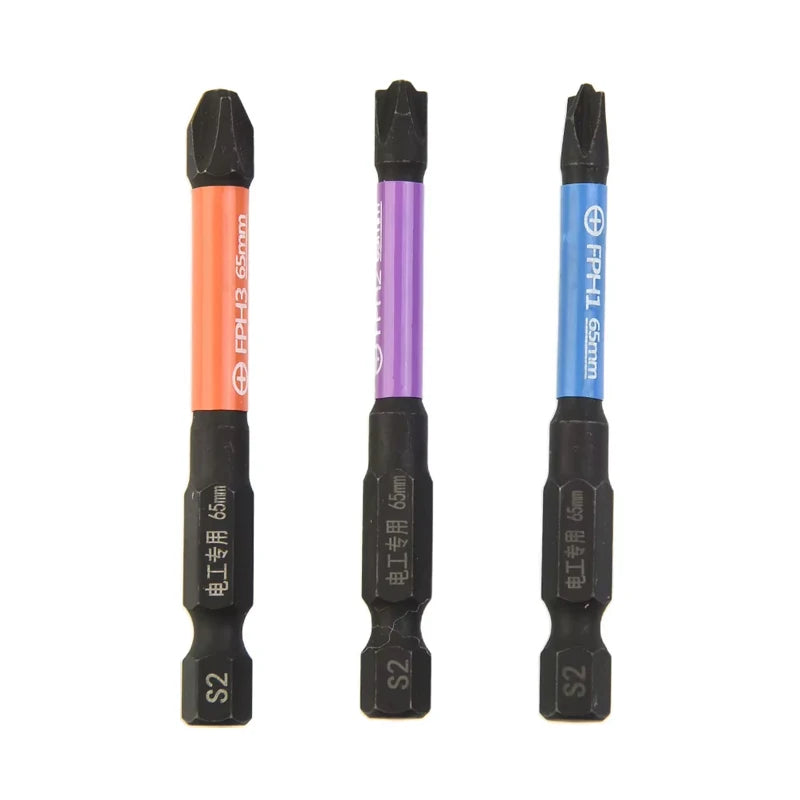 3-piece Electrician Specific Batch Head Eleven Character Screwdriver