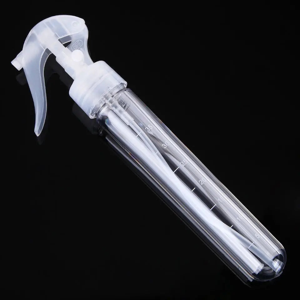 Transparent Colorful Spray Bottle Mini Plastic Thumb Watering Can Portable High Pressure Refillable Bottle Beauty Salon Tools Peaceful Pleasures Health and Wellness Transparent CN