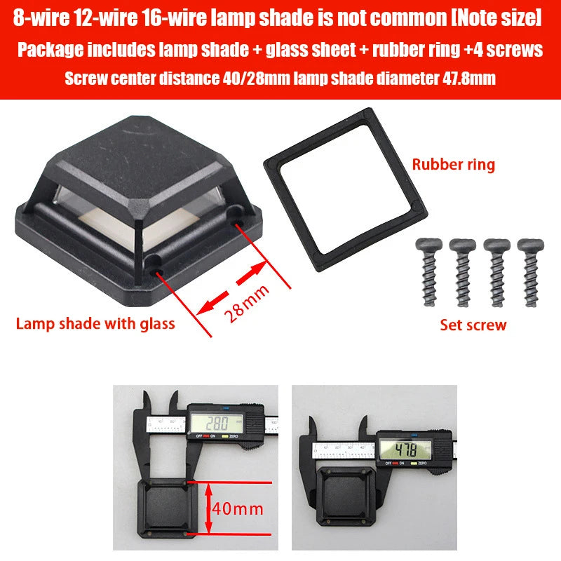 4D Laser Level Lens Cover – Waterproof Dustproof Replacement Glass