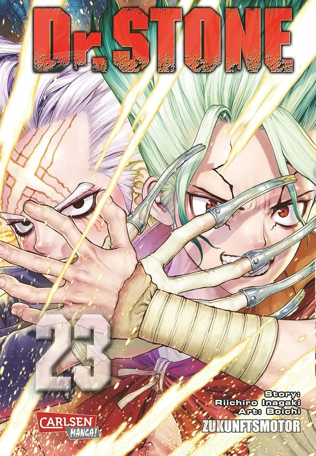 Dr. Stone Anime Canvas Wall Art Poster | Retro Graffiti Fan Gift