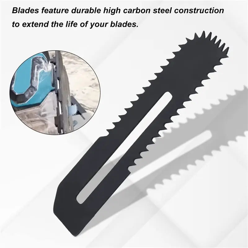 Y51A-60Pack Drywall Cut-Out Saw Blades For Cordless Cut-Out Saw, Cuts Drywall Up To 1-3/16 Inch Thick (Depth Markings) Peaceful Pleasures Health and Wellness
