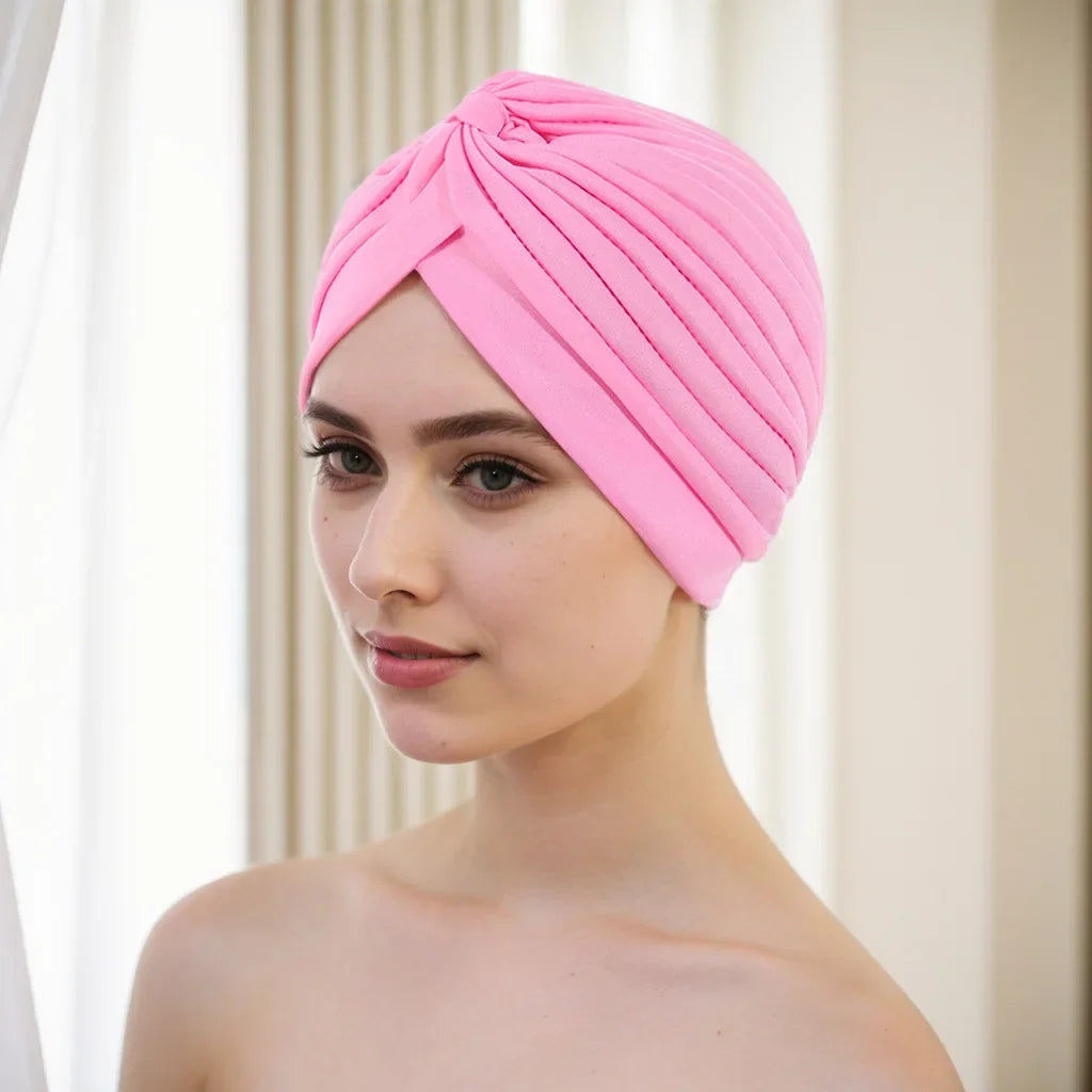 Velvet Turban Head Wrap Scarf for Women – All-Season Headwear Turban Head Wrap Peaceful Pleasures Health and Wellness