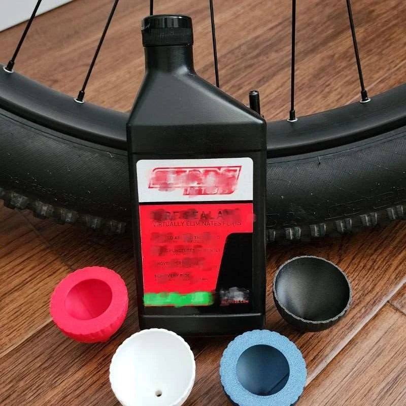Tubeless Bike Tire Sealant Funnel Easy Pour Bicycle Wheel Repair