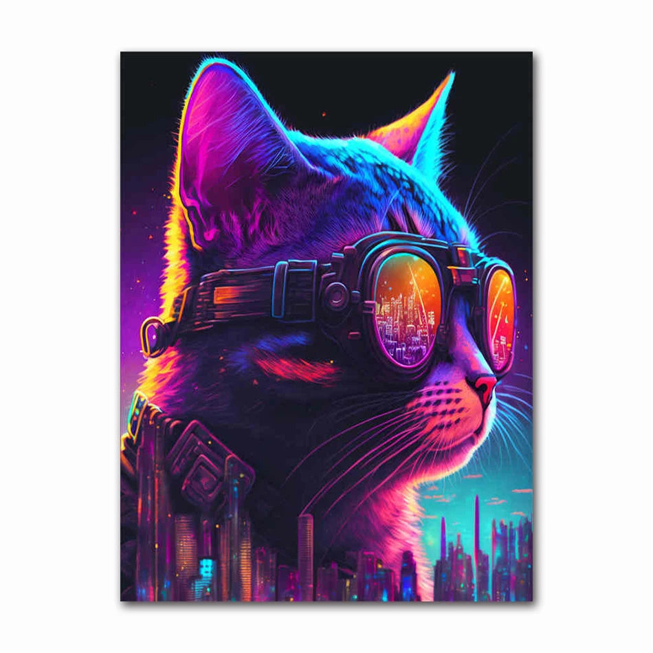 Colorful Game Controller Wall Art Poster Prints Nordic Aesthetic Picture Canvas Painting Gaming Boy Room Home Decoration Peaceful Pleasures Health and Wellness A60557-16 40x50cm Unframed