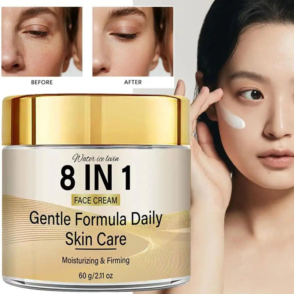 8-in-1 Face Cream Retinol Collagen Niacinamide Hyaluronic Acid. Lifting Firming Moisturizing Firming1/2PCS Face Cream Peaceful Pleasures Health and Wellness