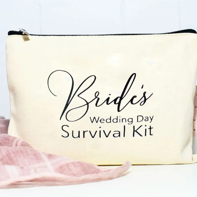 Bride's Wedding Day Survival Kit | Bridal Emergency Makeup Bag