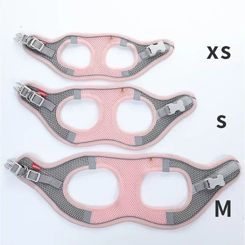 Small Dog Chest Harness Sling – Reflective Puppy Vest
