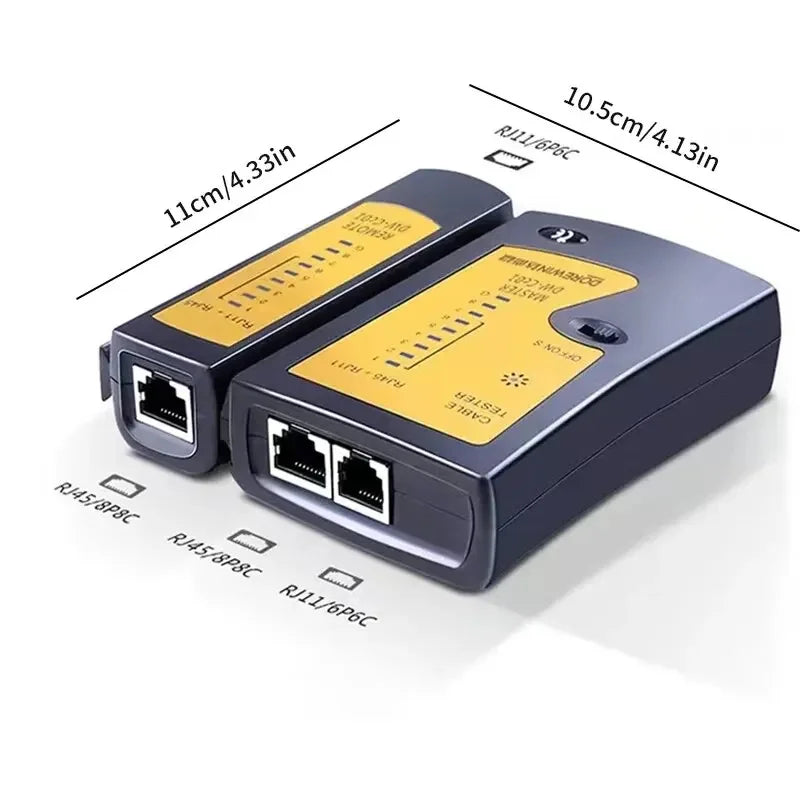 Multifunctional Dual Use Network Cable Intelligent Tester Detectionline Findingtelephone Network Cable Connection Disconnection Peaceful Pleasures Health and Wellness