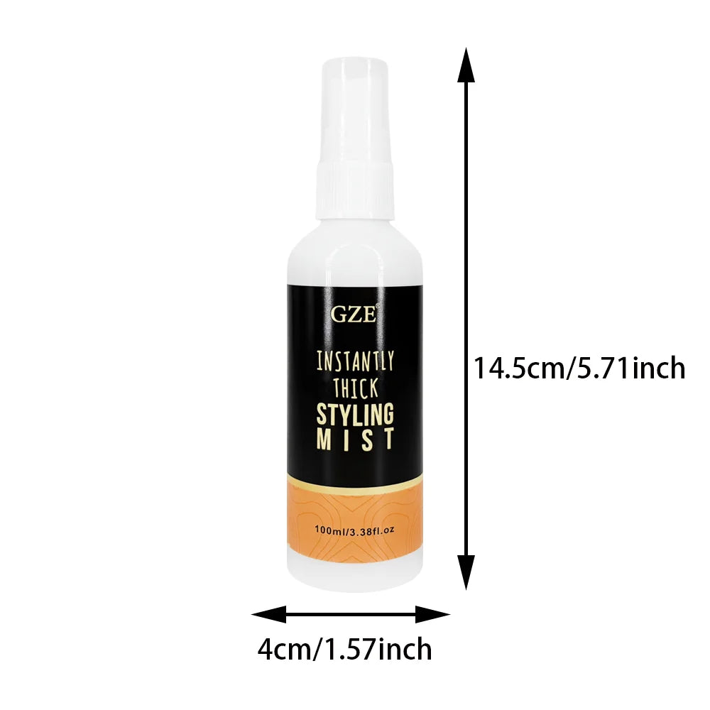 GZE Instantly Thick Styling Mist – Volumizing Spray Fine Hair